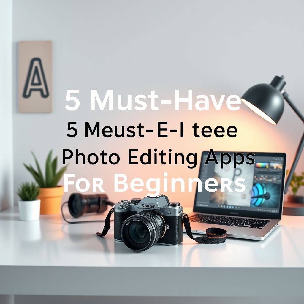 5 แอพแต่งรูปฟรี มือใหม่ห้ามพลาด!